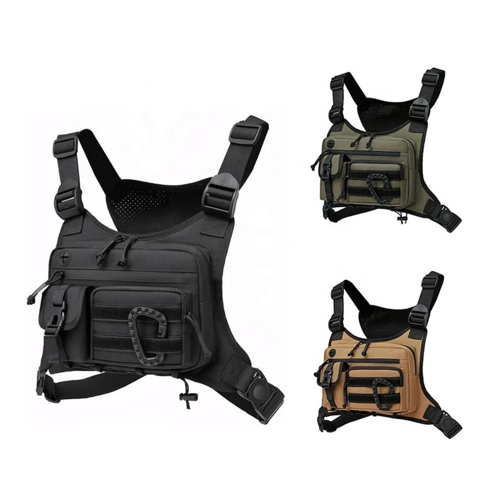 Multifunctional Adjustable Vest Waterproof Chest … - image 3